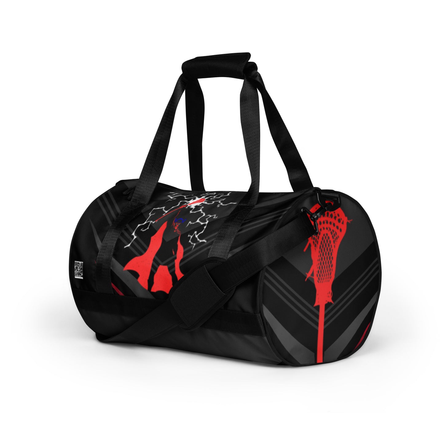 LAXUNIVERSE "Thor" Black Gym Bag