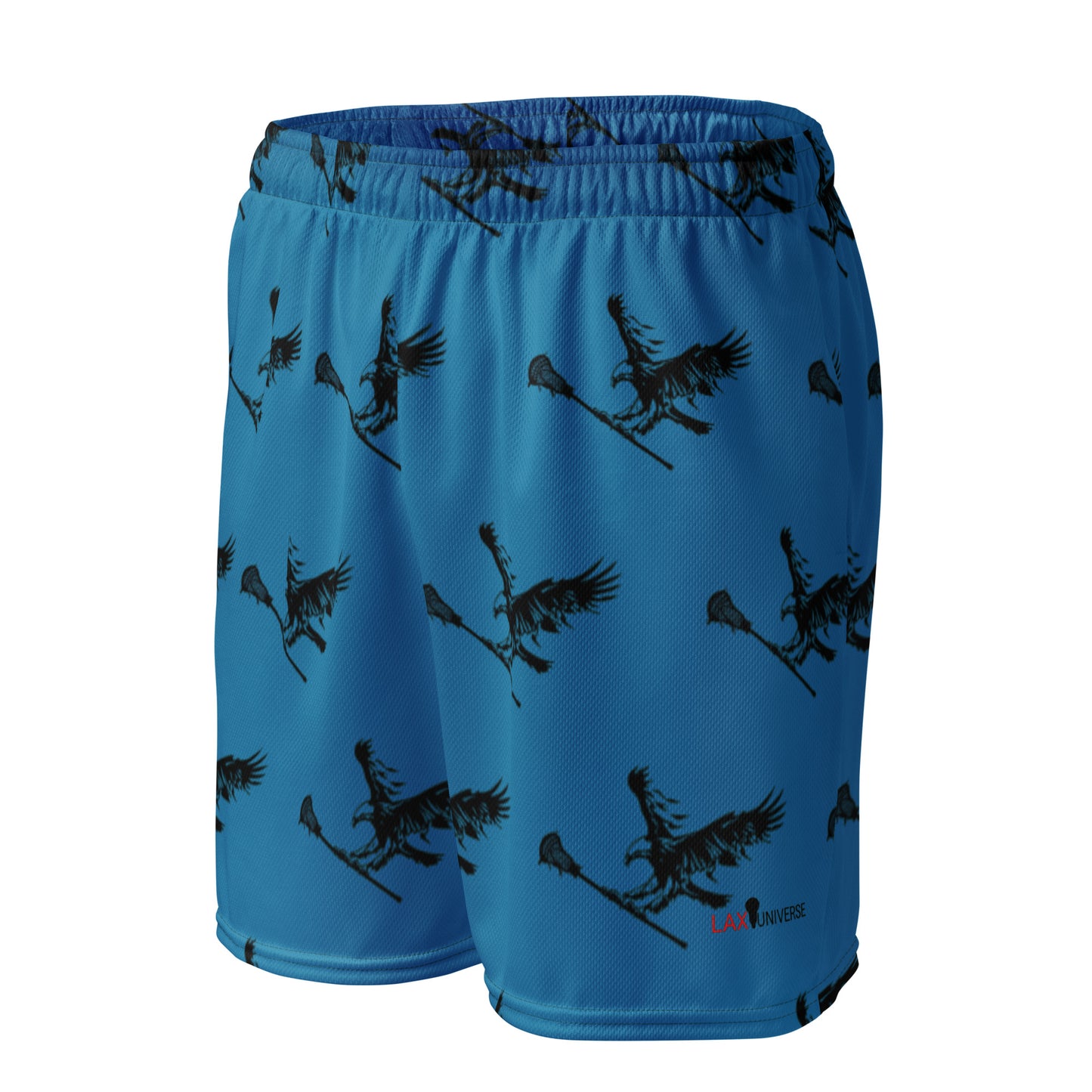 LAXUNIVERSE "Eagle" Blue mesh shorts