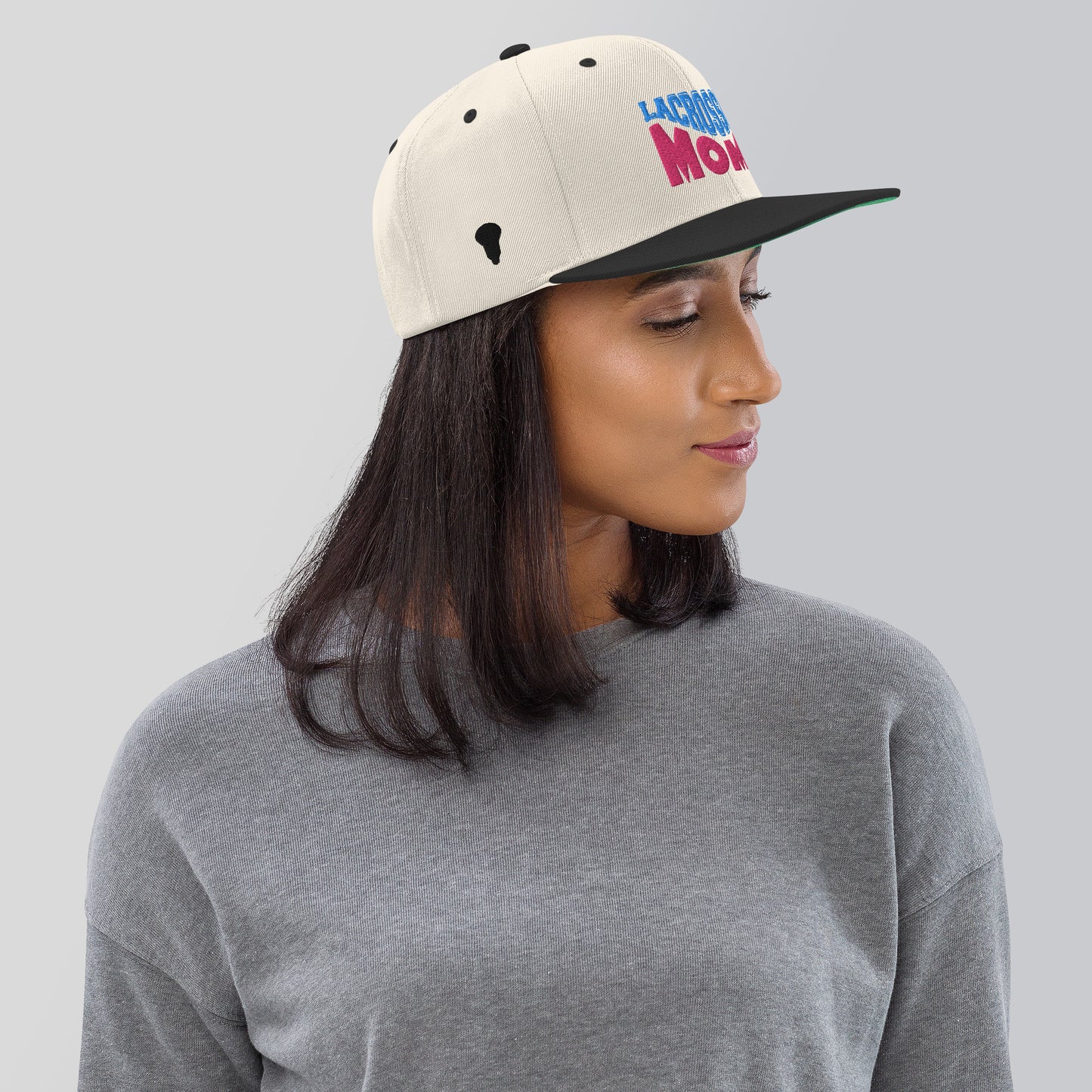LAXUNIVERSE "LAXMom" Snapback Hat