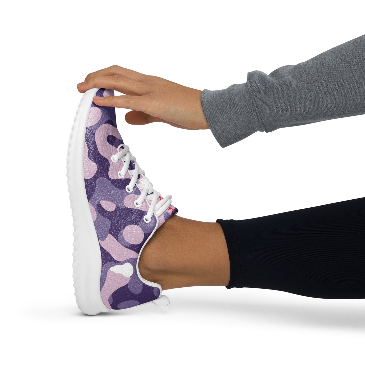 LAXUNIVERSE "Purple camouflage" Women’s athletic shoes
