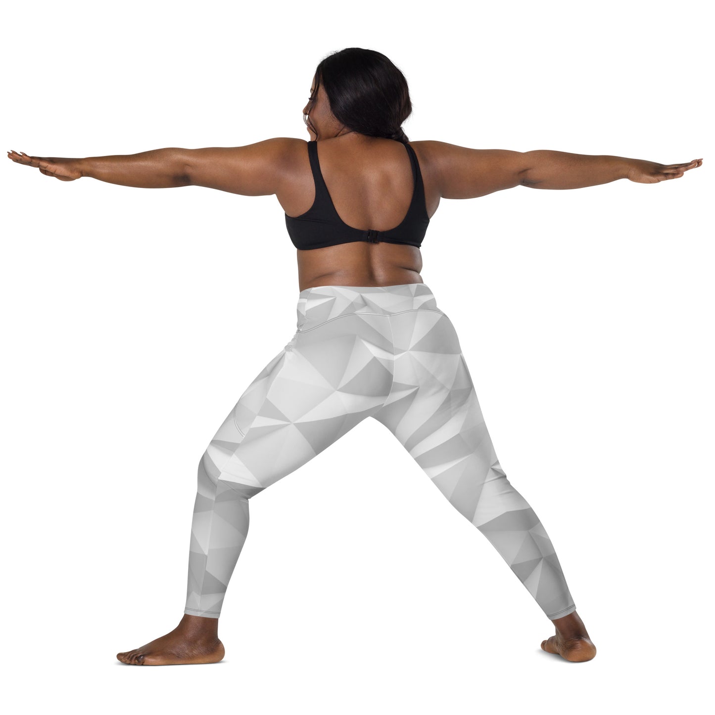 LAXUNIVERSE Xi Crossover leggings with pockets
