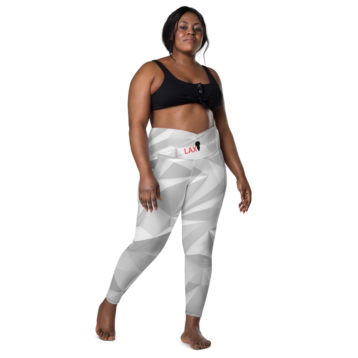 LAXUNIVERSE Xi Crossover leggings with pockets