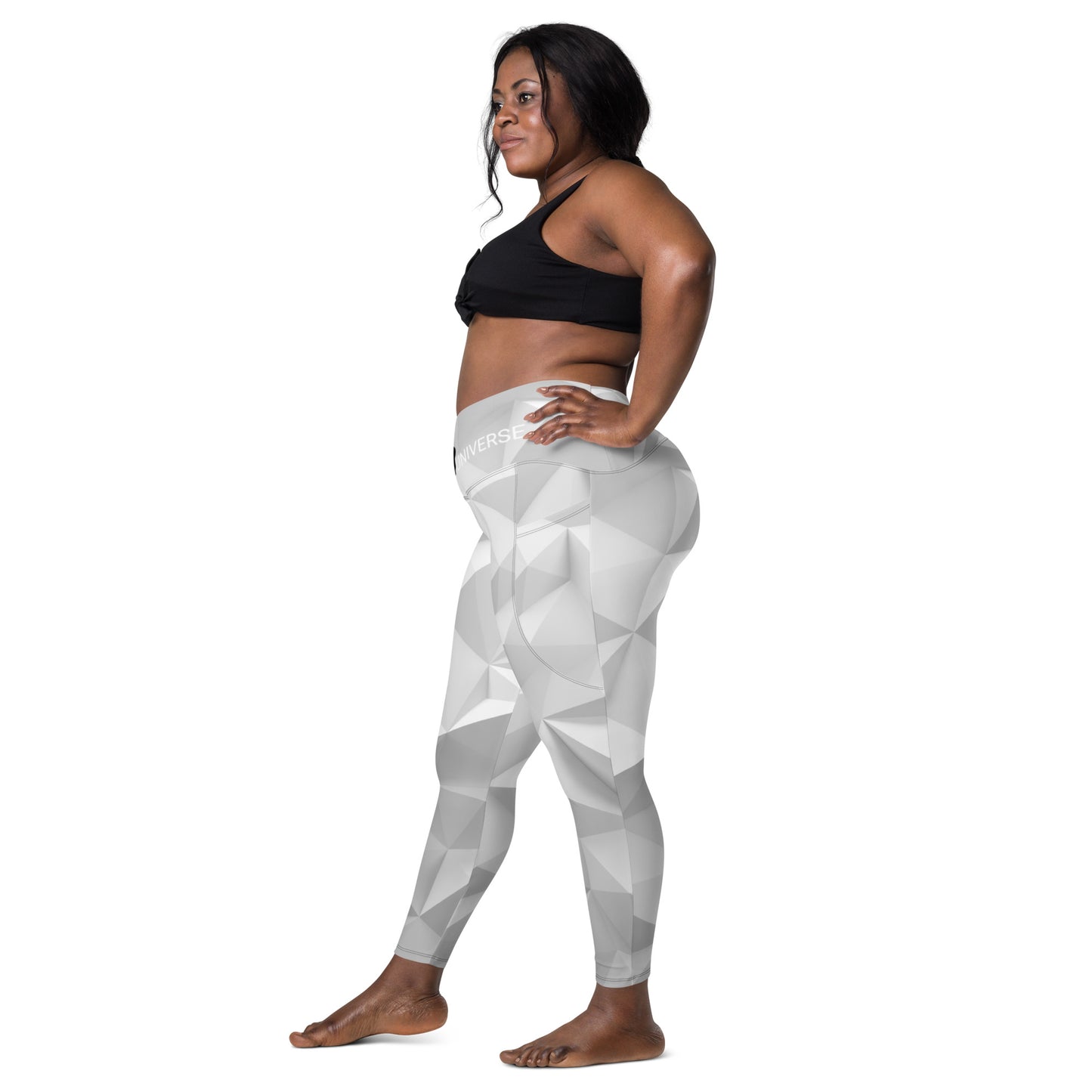 LAXUNIVERSE Xi Crossover leggings with pockets