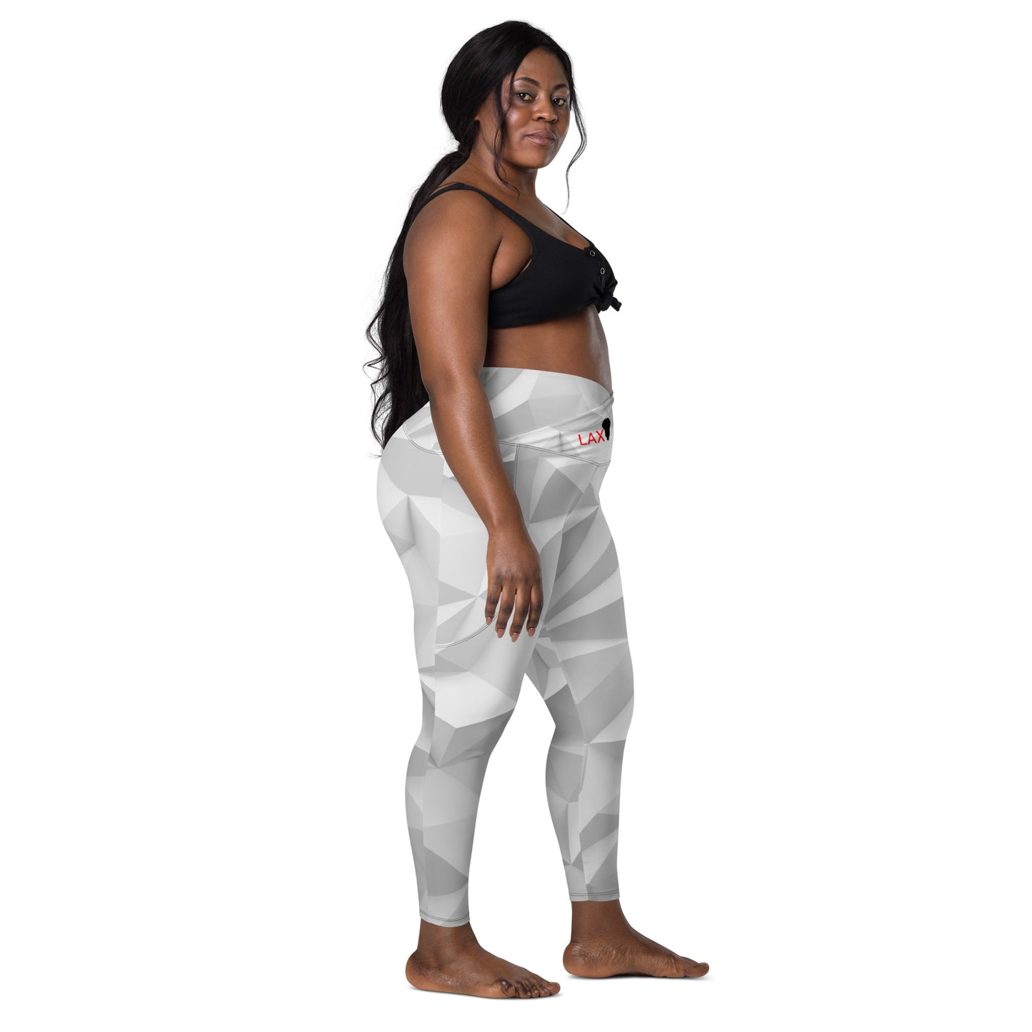 LAXUNIVERSE Xi Crossover leggings with pockets