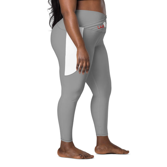 LAXUNIVERSE Nobel Crossover leggings with pockets