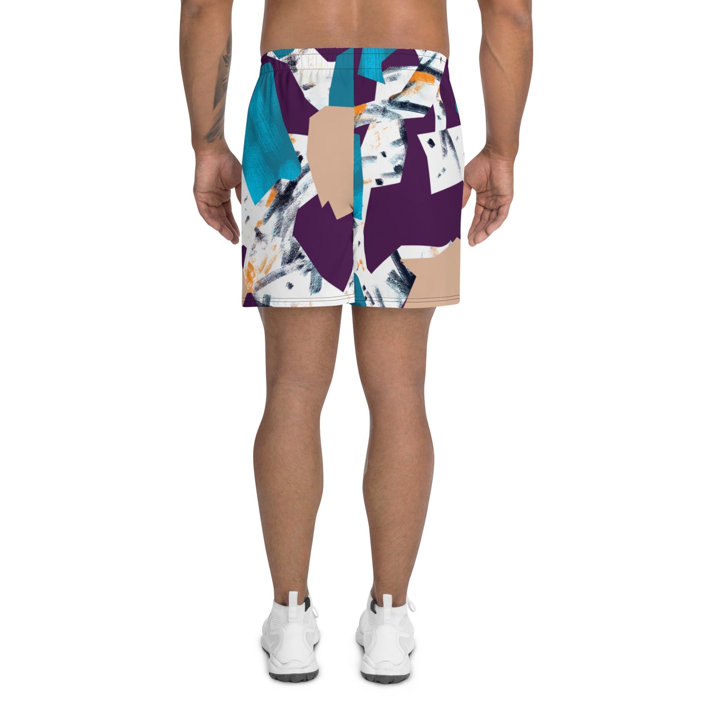 LAXUNIVERSE Men's Athletic Long Shorts