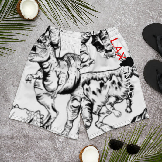 LAXUNIVERSE MEGA DINO Athletic Long Shorts