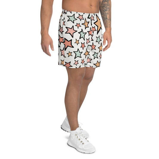 LAXuniverse STAR Men's Athletic Long Shorts