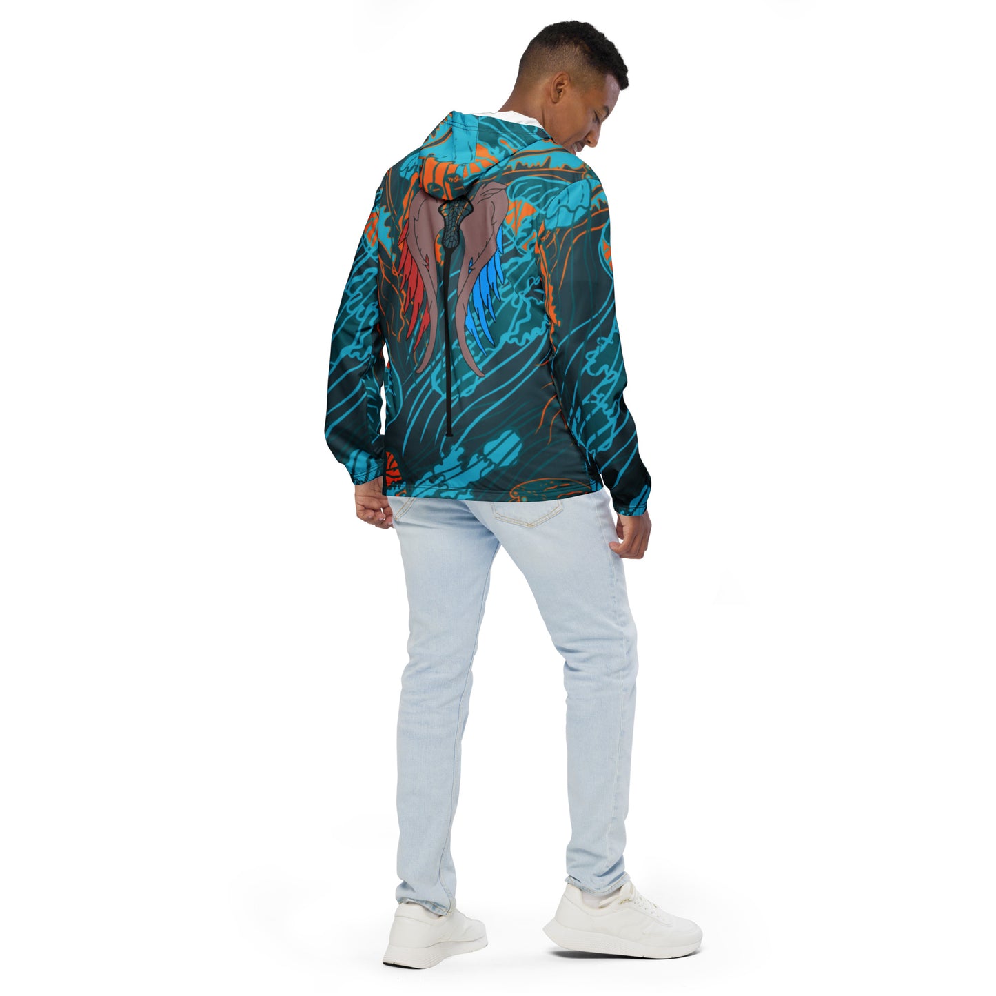 LAXUNIVERSE WINGS x Jellyfish Men’s windbreaker
