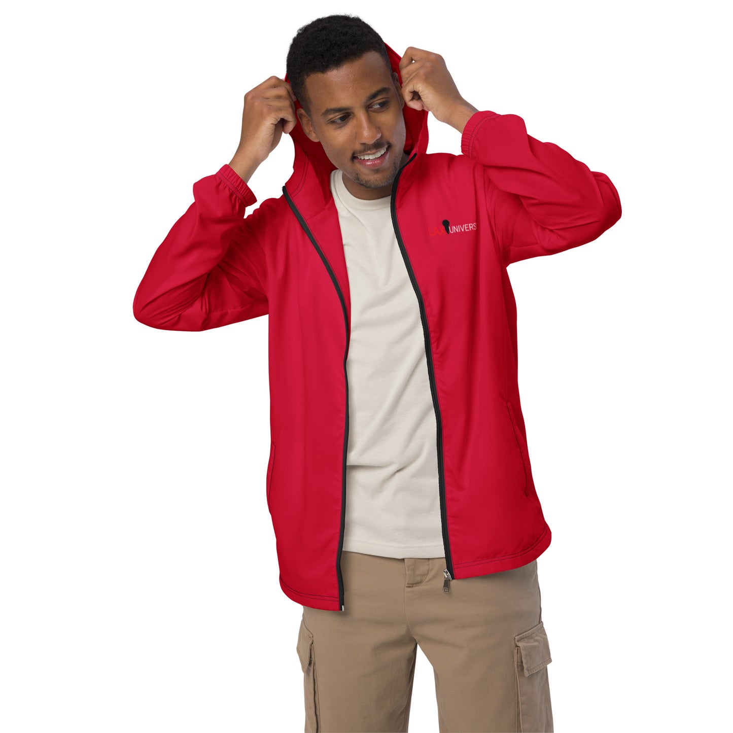 LAXUNIVERSE WINGS Crimson Men’s windbreaker