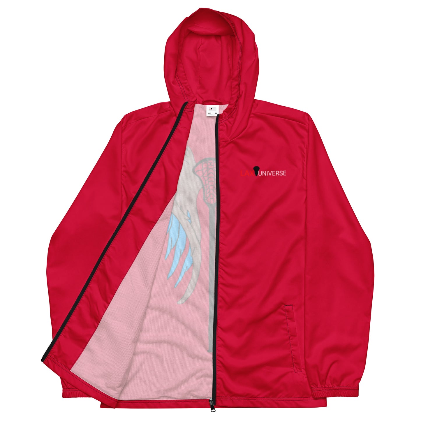 LAXUNIVERSE WINGS Crimson Men’s windbreaker