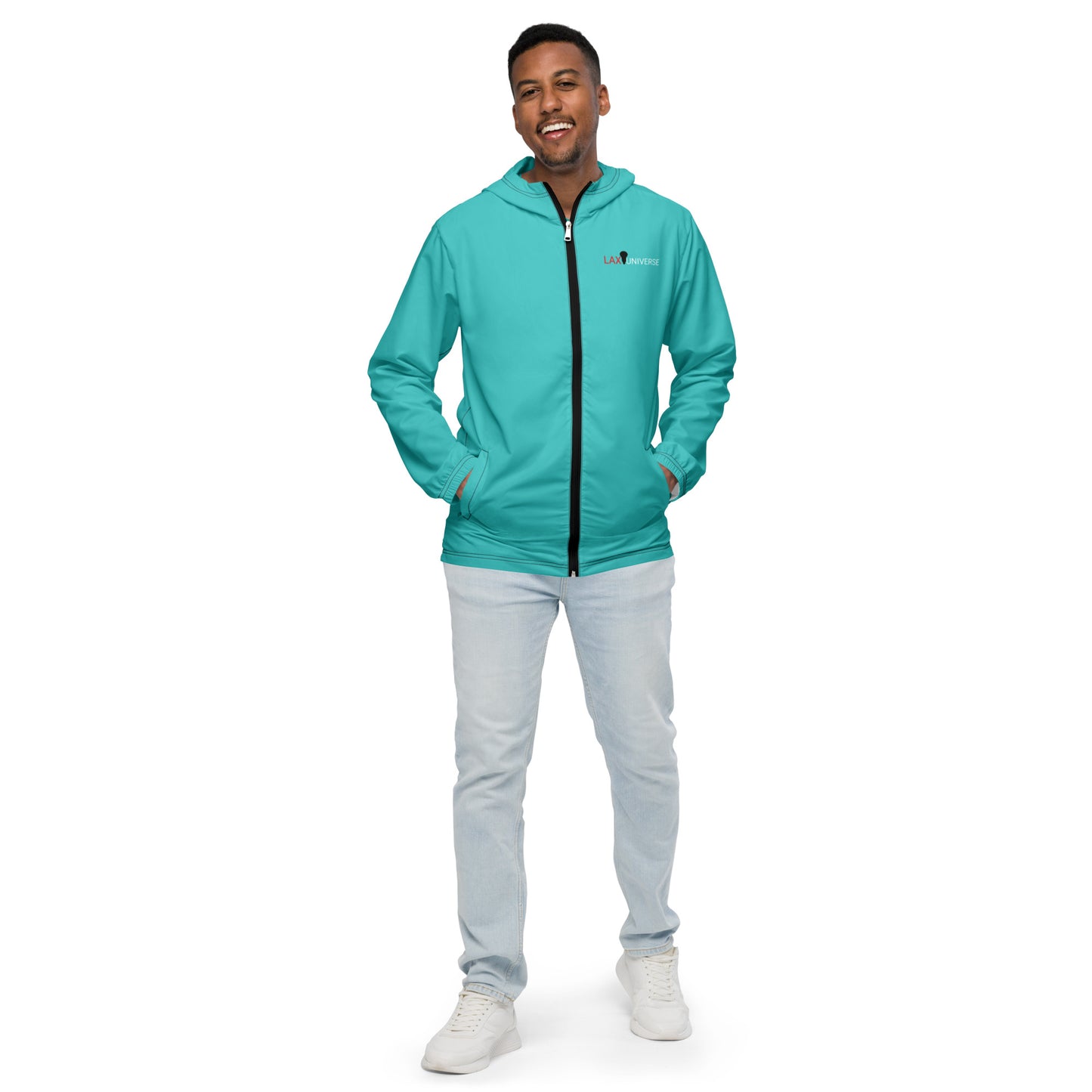 LAXUNIVERSE WINGS Dark Turquoise Men’s windbreaker