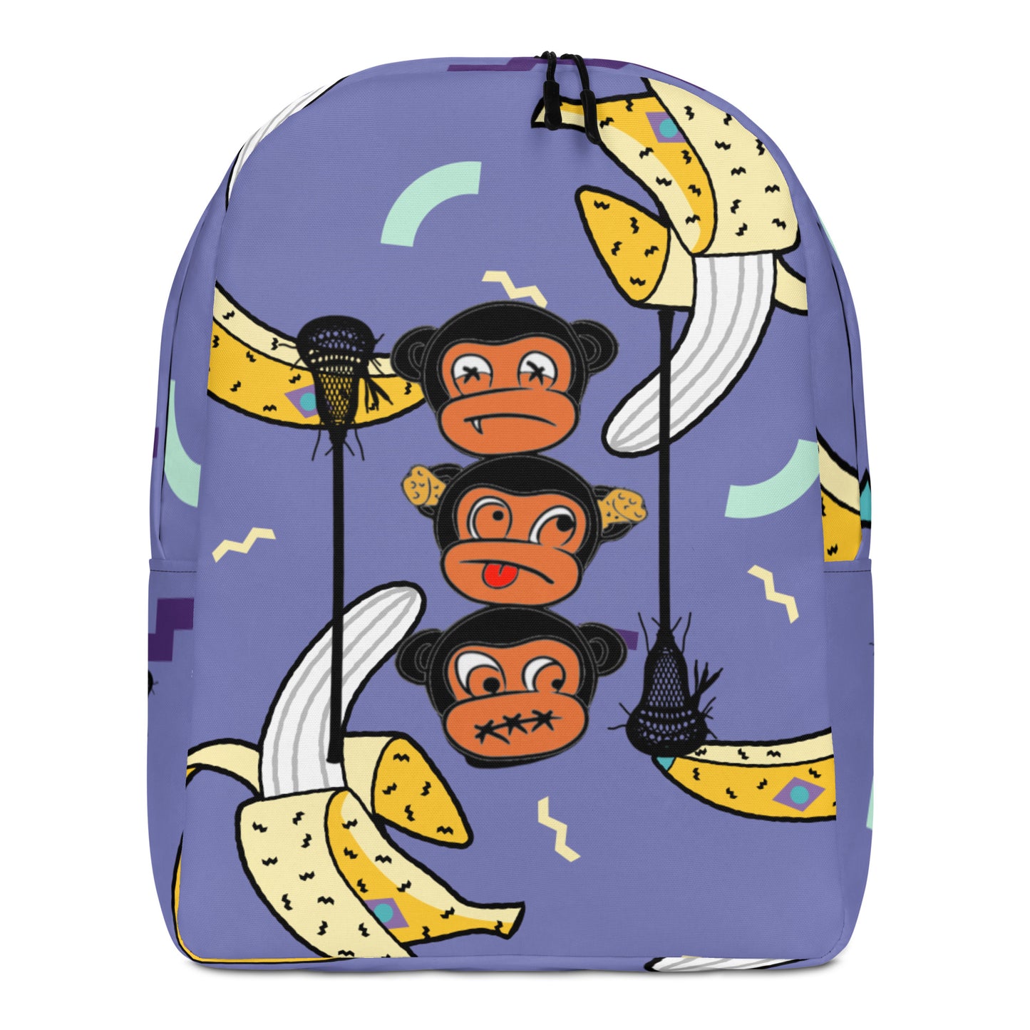 LAXUNIVERSE MONKEY Minimalist Backpack