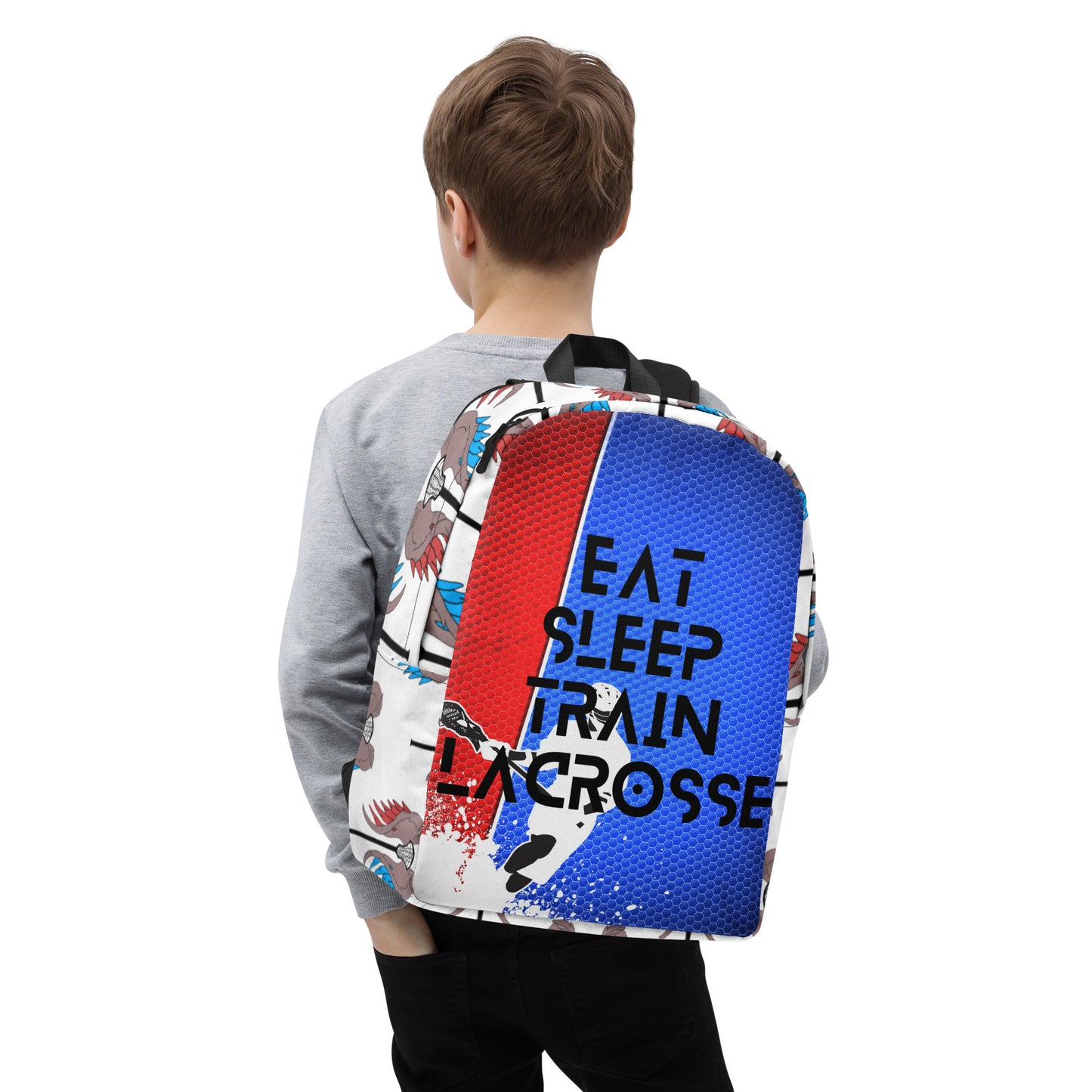 LAXWING White Minimalist Backpack