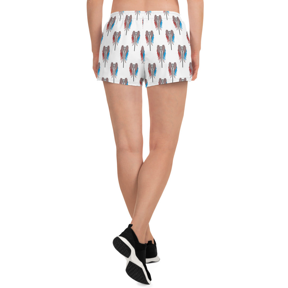 LAXUNIVERSE WINGS2 Women's Athletic Shorts
