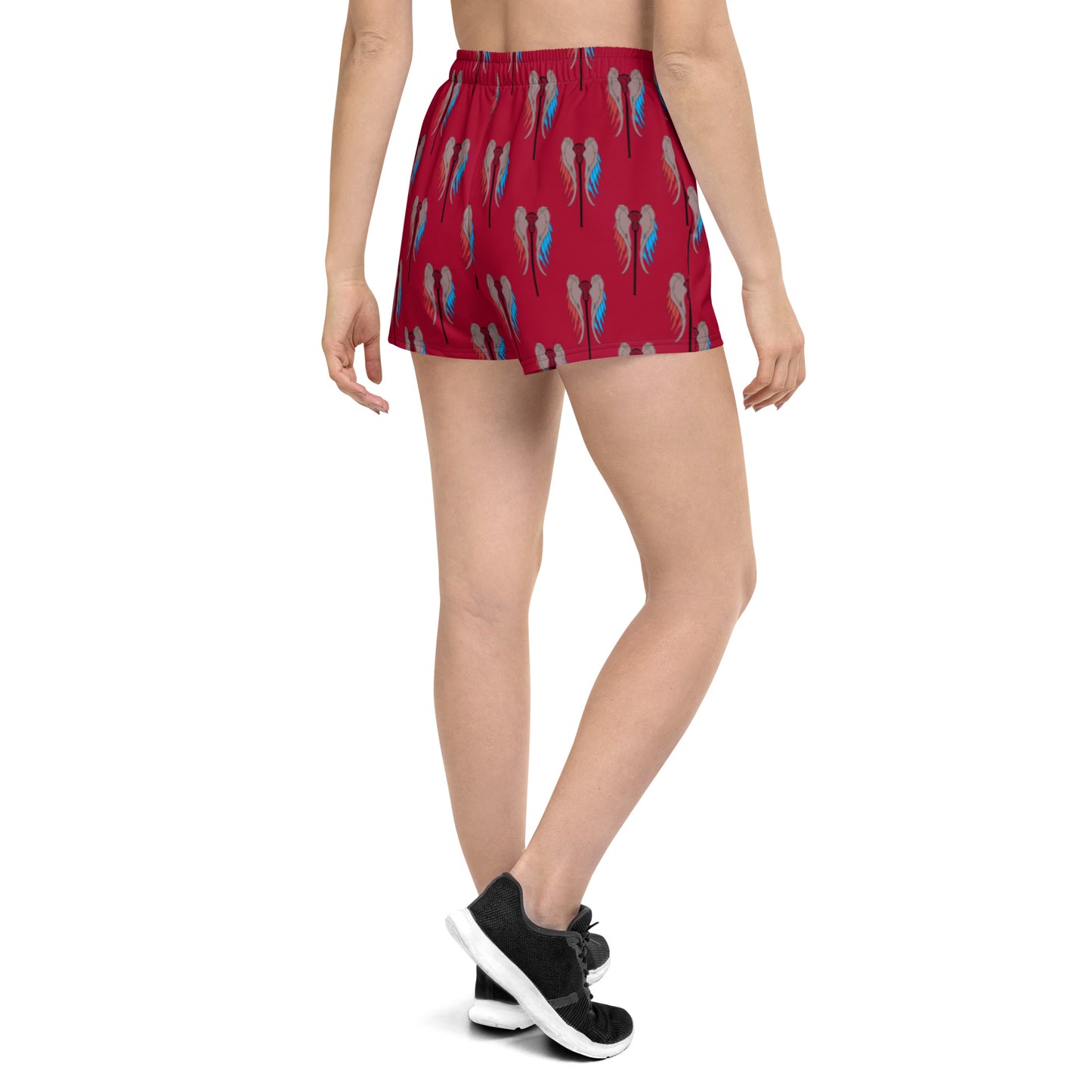 LAXUNIVERSE WINGS Carmine Athletic Short Shorts