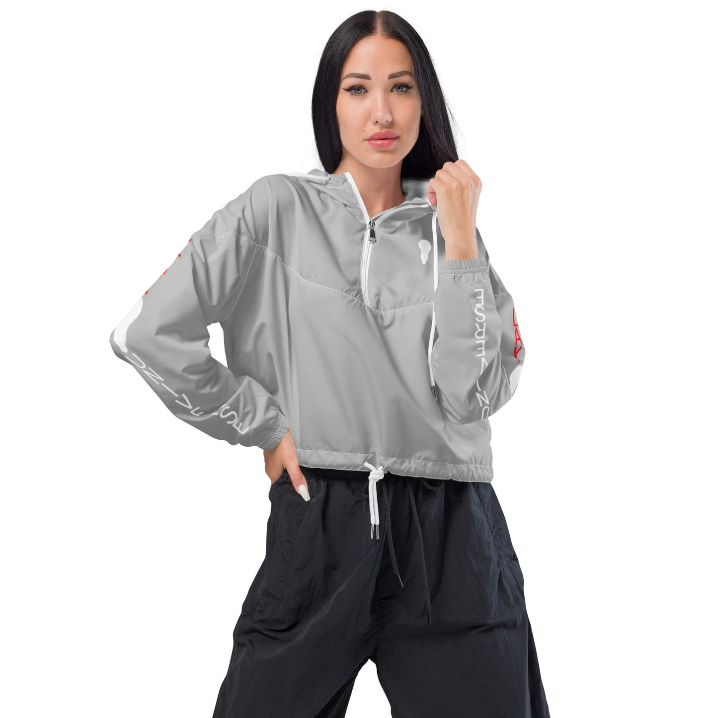 LAXUNIVERSE Wings Women’s cropped windbreaker