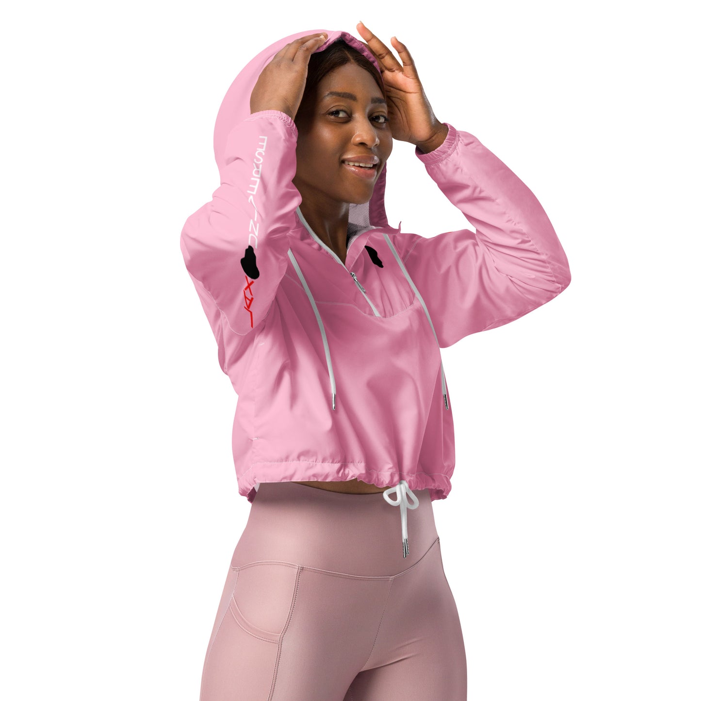 LAXUNIVERSE WINGS Cotton Candy Women’s cropped windbreaker