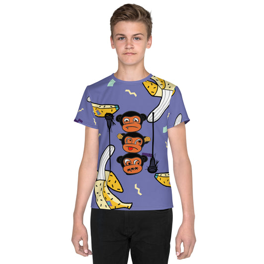 LAXMONKEY Banana Youth Crew Neck