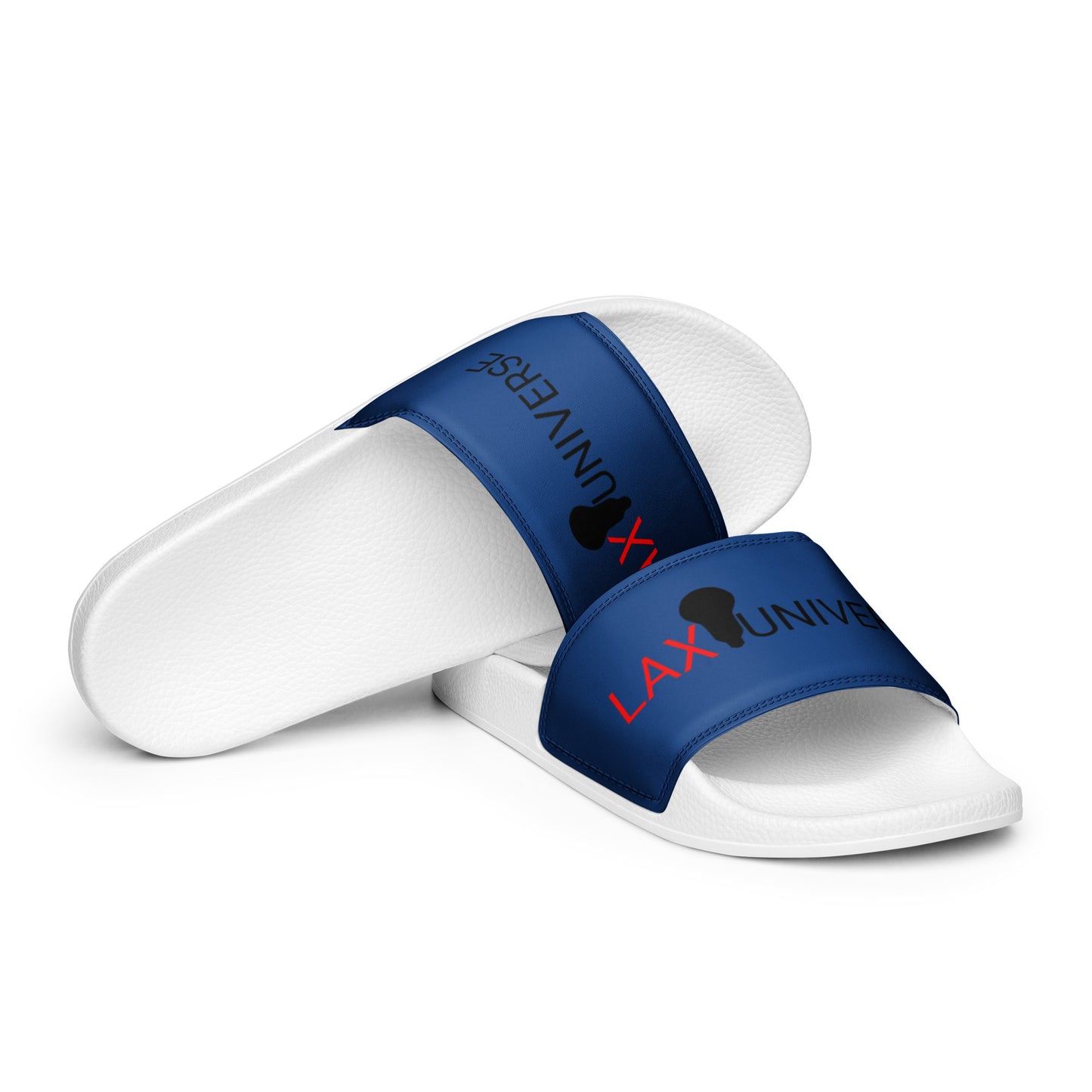 LAXUNIVERSE Dark Cerulean Men’s slides