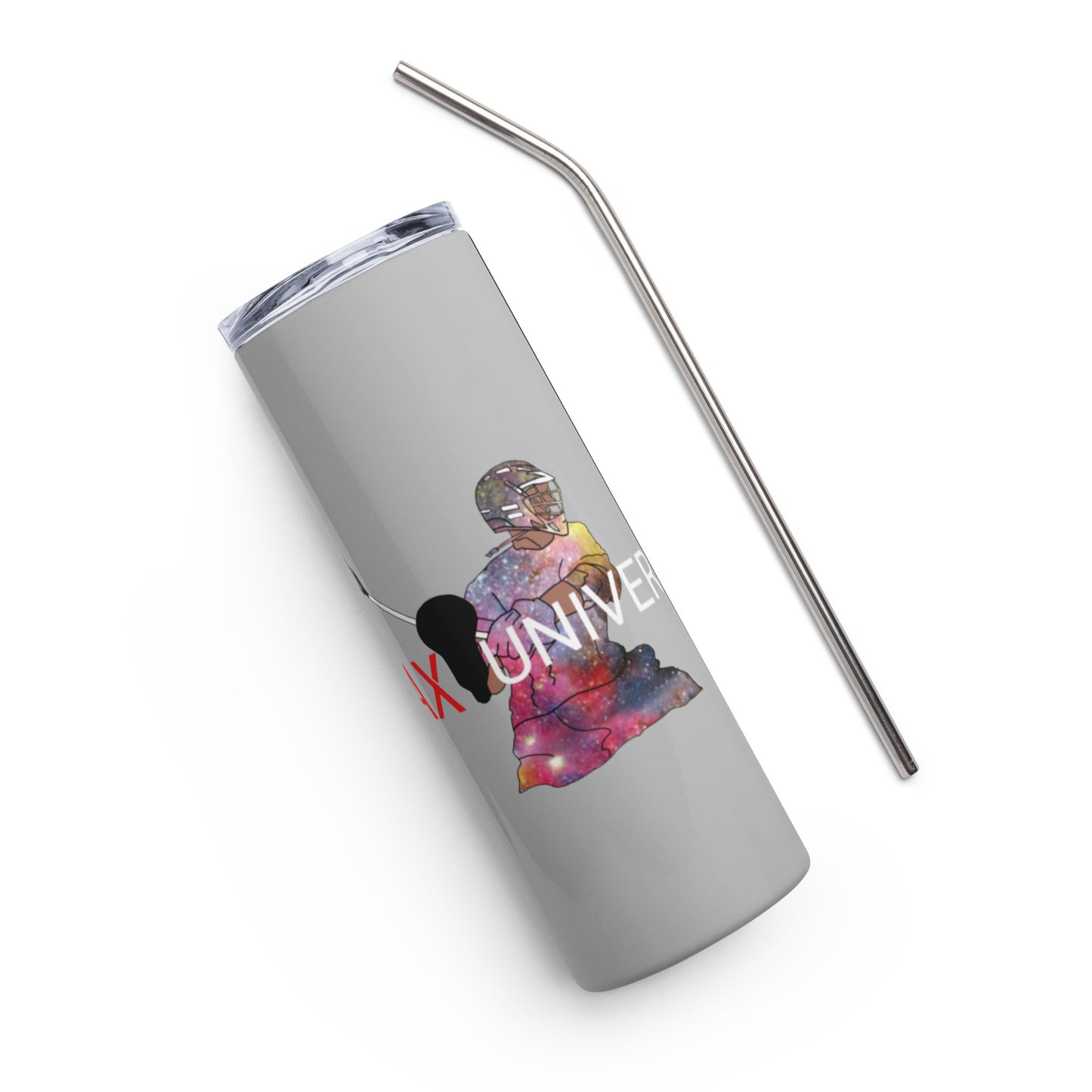 LAXUNIVERSE Stainless steel tumbler Gray