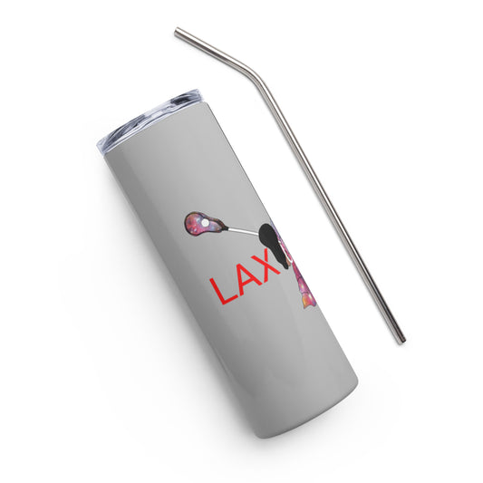 LAXUNIVERSE Stainless steel tumbler Gray