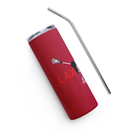 LAXUNIVERSE Stainless steel Burgundy tumbler