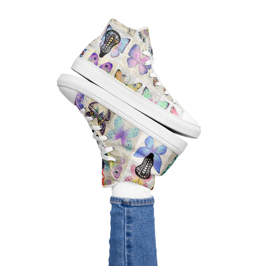 LAXUNIVERSE Women’s BUTTERFLY high top