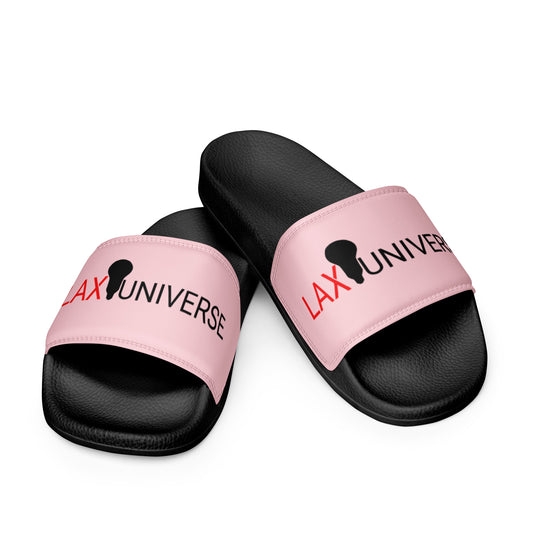 LAXUNIVERSE Pale Pink Women's slides