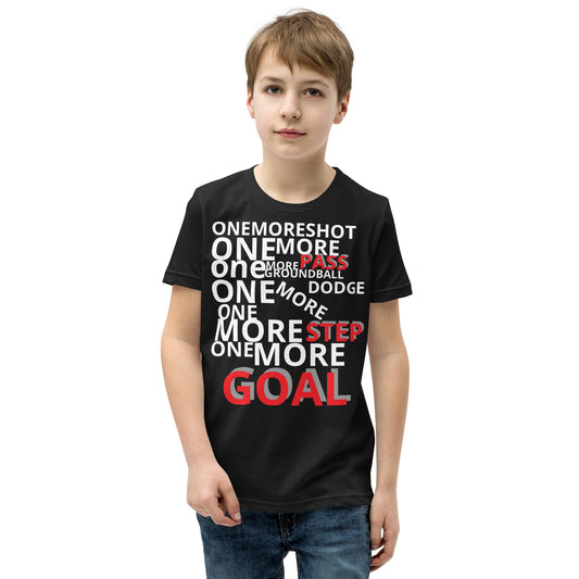 LAXUNIVERSE Youth ONEMORE Short Sleeve T-Shirt