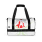 LAXUNIVERSE "Thor" White Gym Bag