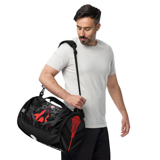 LAXUNIVERSE "Thor" Black Gym Bag