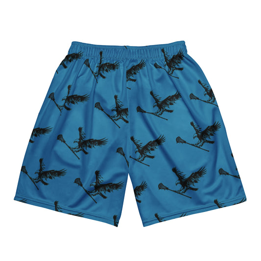 LAXUNIVERSE "Eagle" Blue mesh shorts