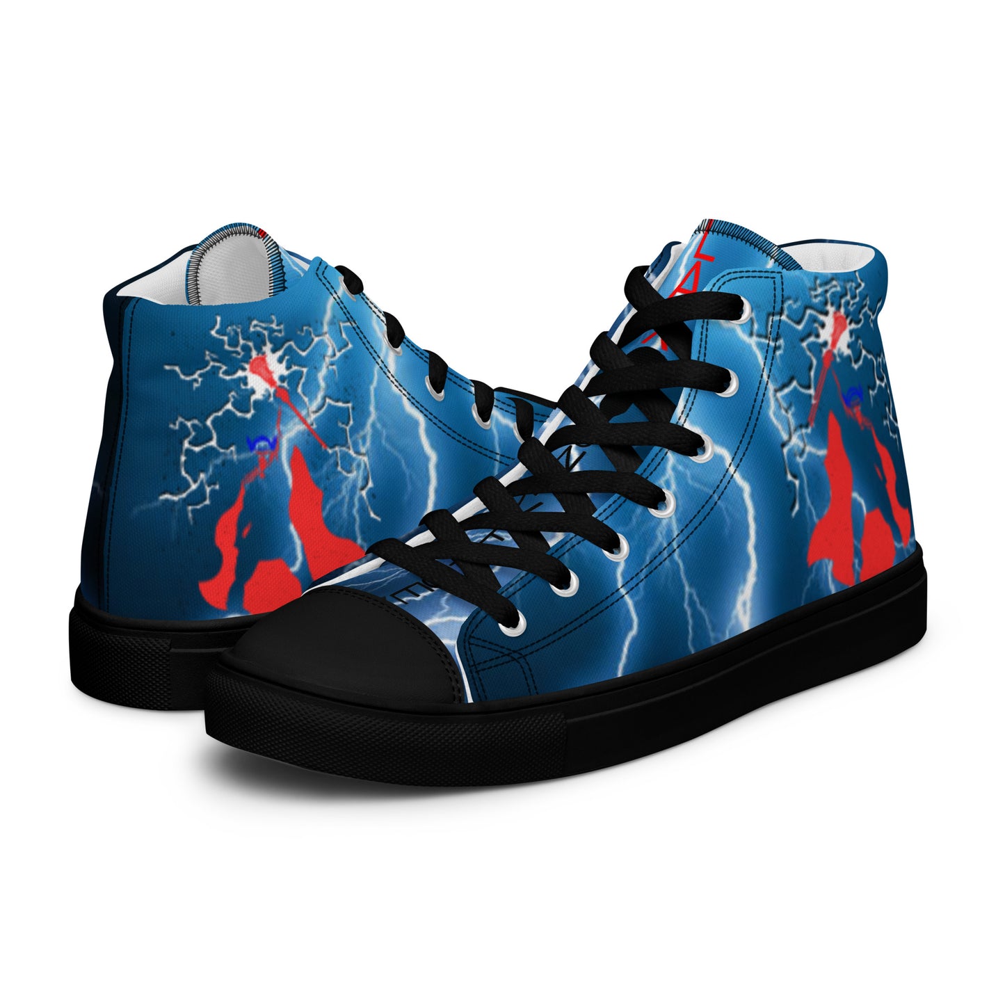 LAXUNIVERSE "Thor" Men’s high top canvas shoes