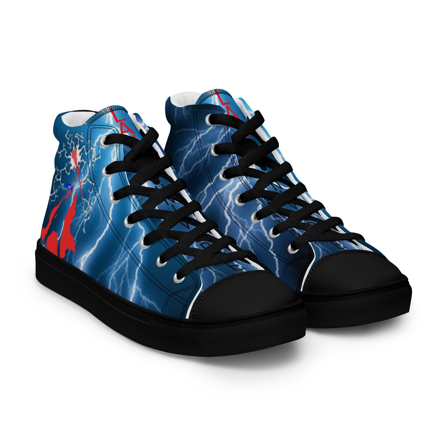 LAXUNIVERSE "Thor" Men’s high top canvas shoes