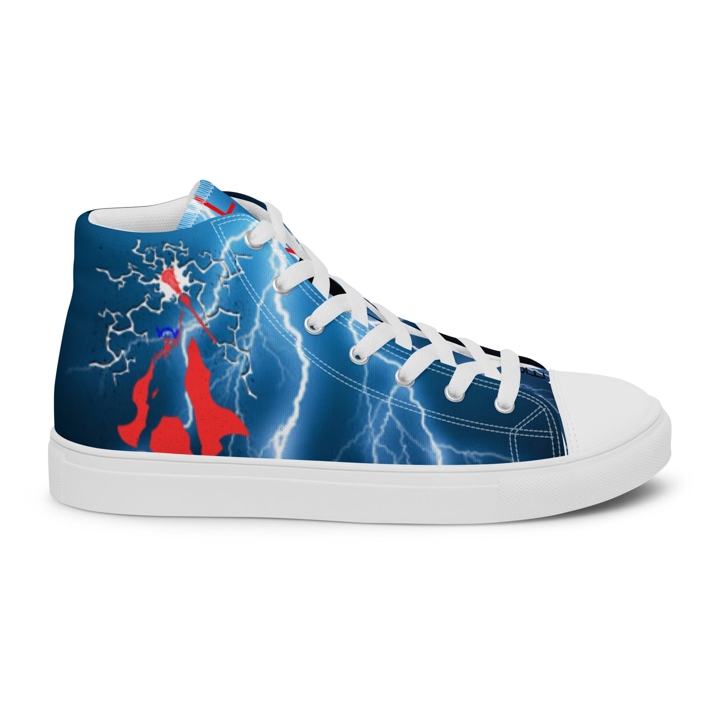 LAXUNIVERSE "Thor" Men’s high top canvas shoes