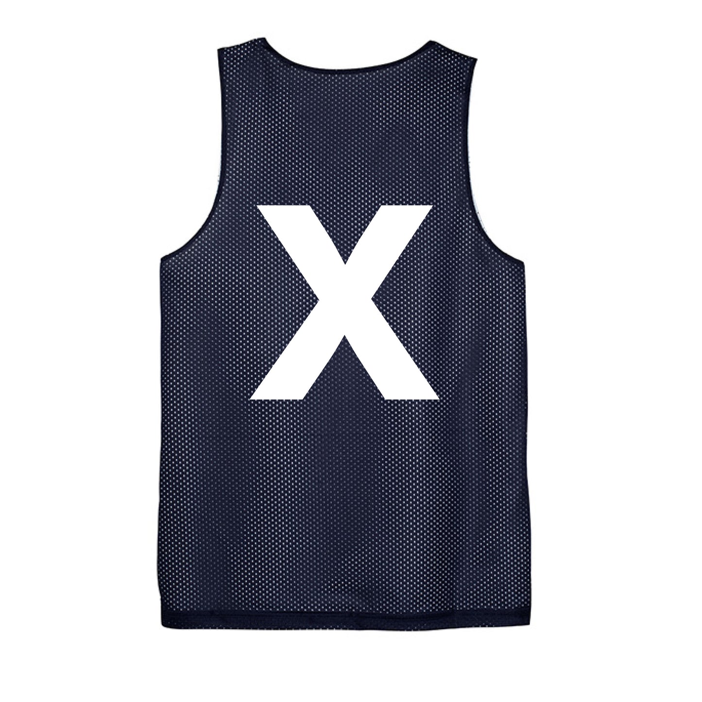 NAVY/WHITE - BACK