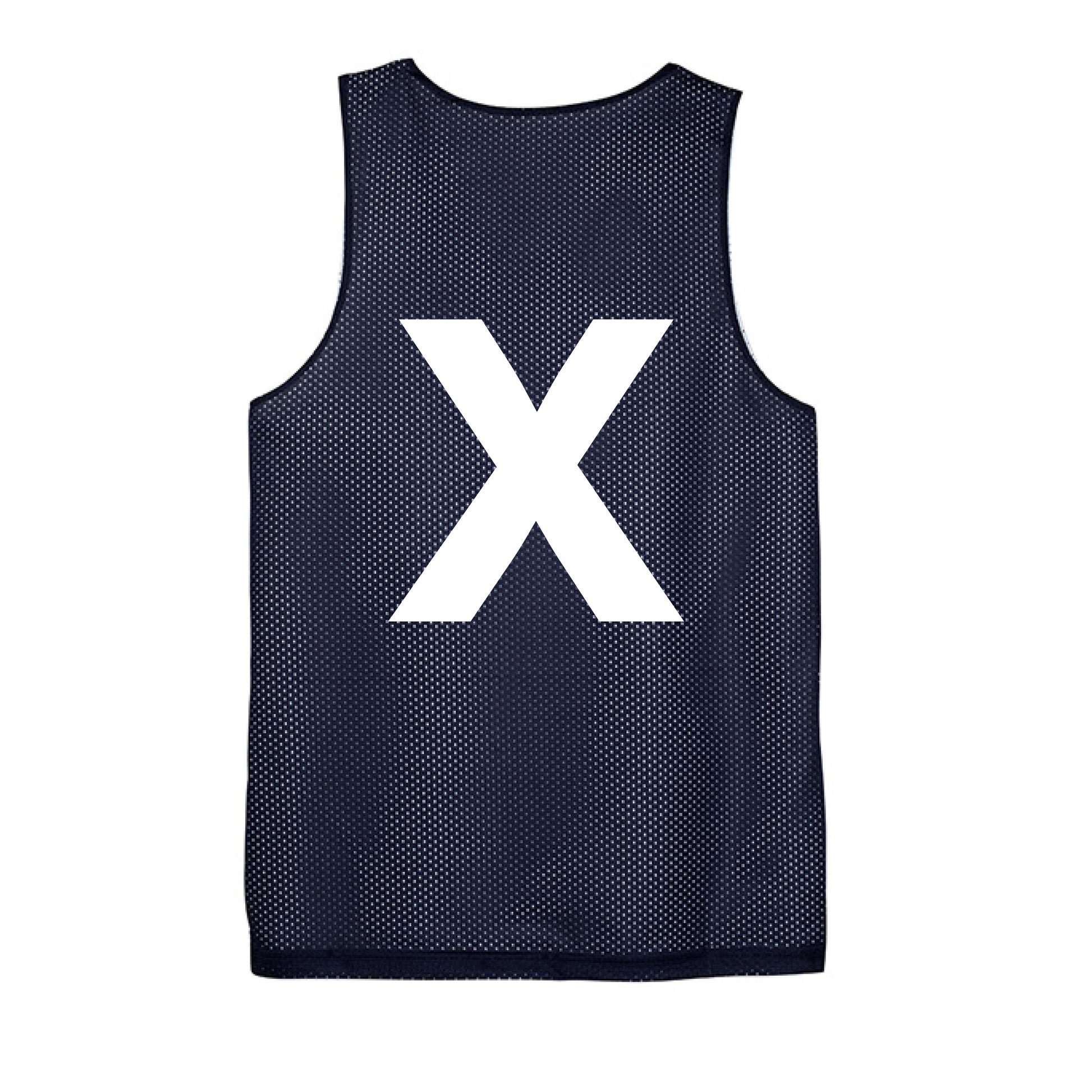 NAVY/WHITE - BACK