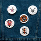 LAXUNIVERSE pin buttons set