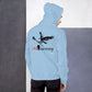 LAXUNIVERSE "Eagle" Black Unisex Hoodie