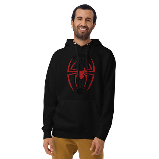 LAXNUNIVERSE "Red Spider X" Unisex Hoodie