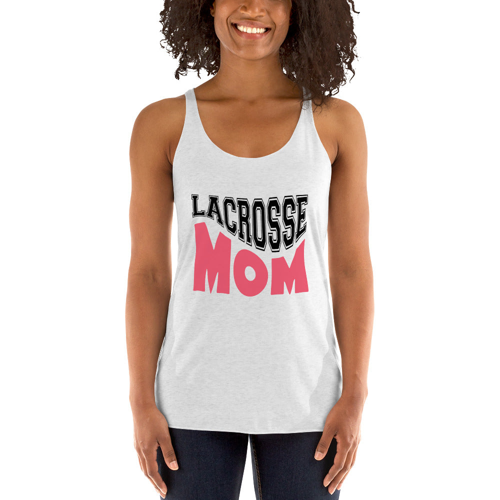 LAXUNIVERSE "LAXMom" Women's Racerback Tank