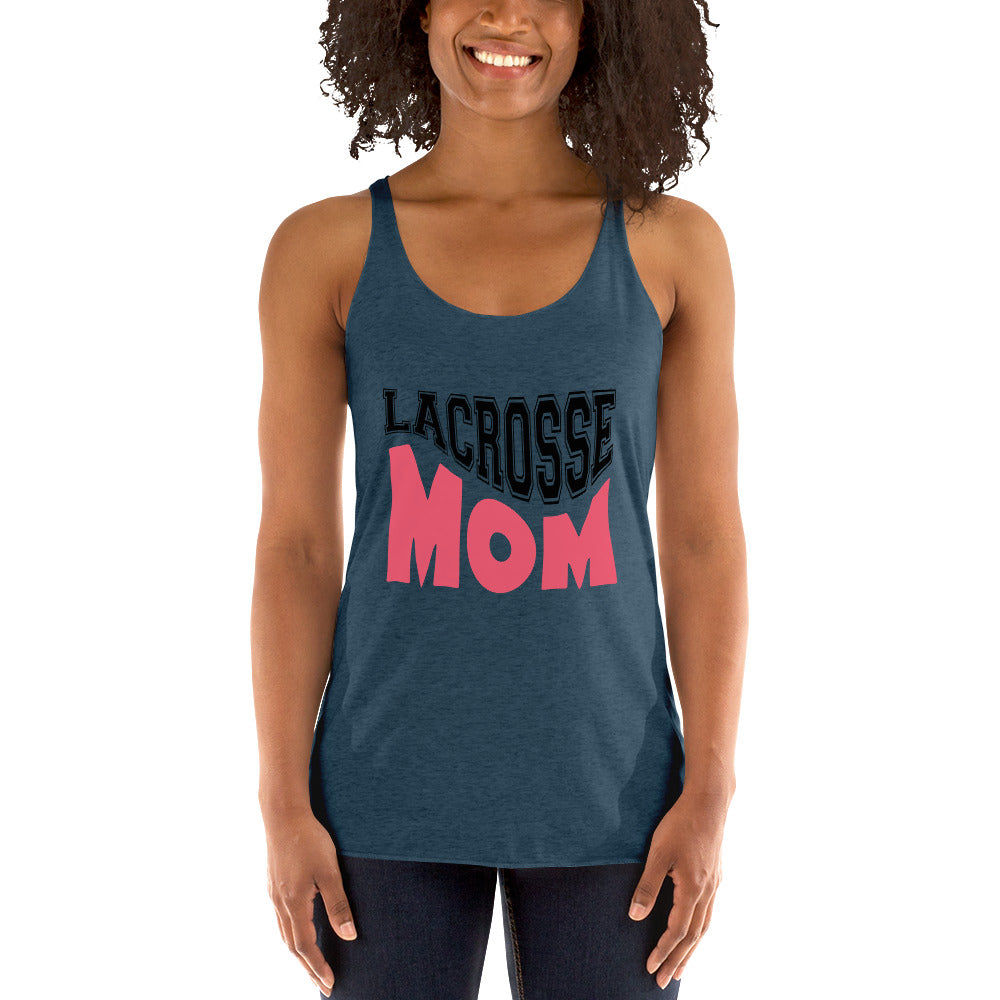 LAXUNIVERSE "LAXMom" Women's Racerback Tank