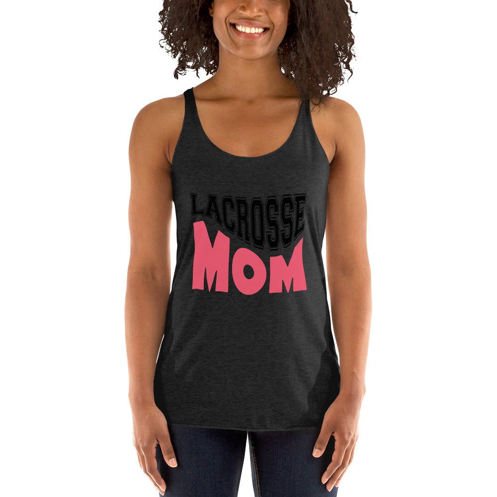 LAXUNIVERSE "LAXMom" Women's Racerback Tank