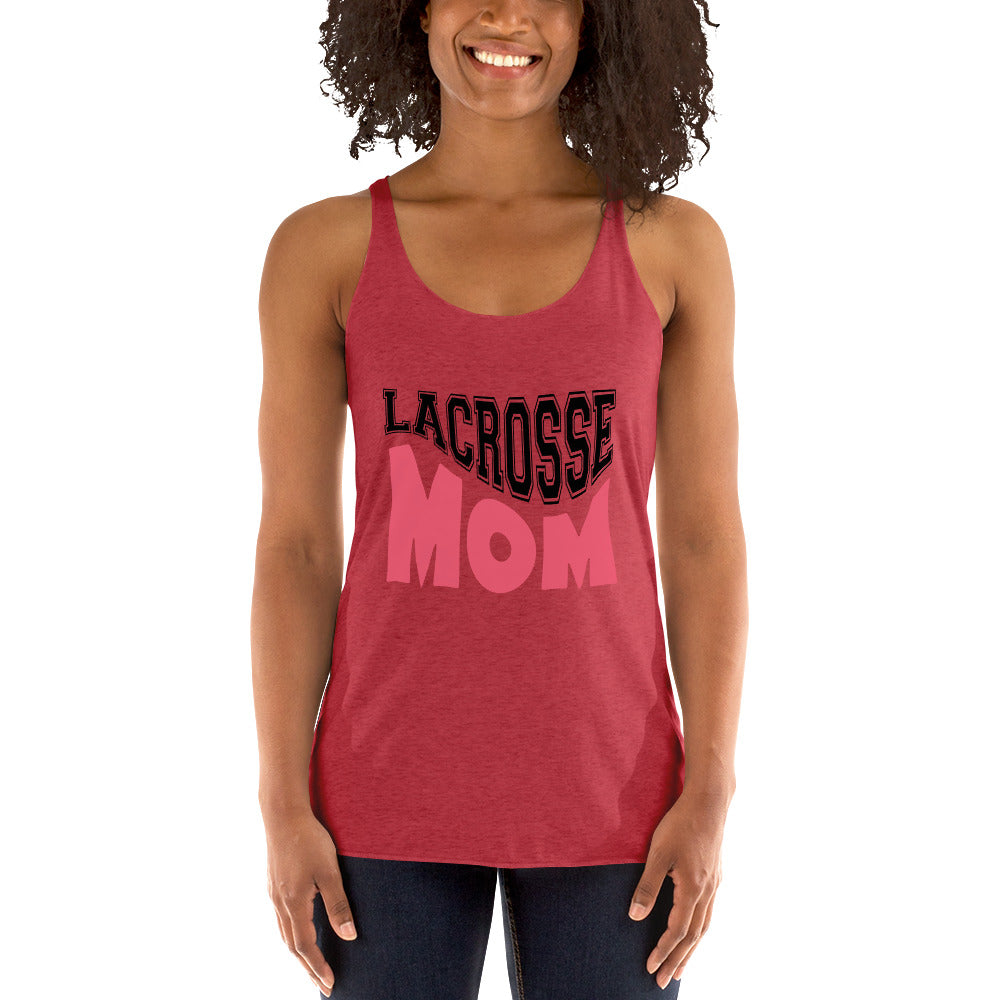 LAXUNIVERSE "LAXMom" Women's Racerback Tank