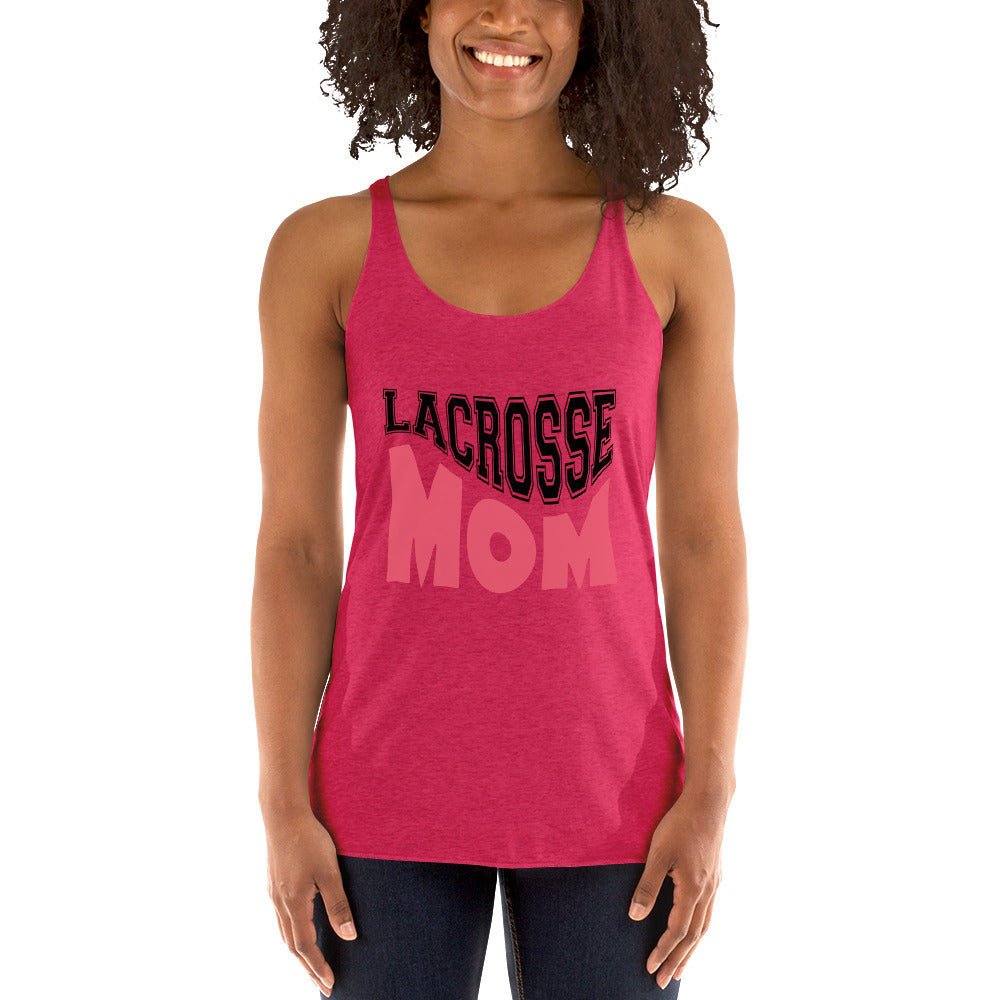 LAXUNIVERSE "LAXMom" Women's Racerback Tank