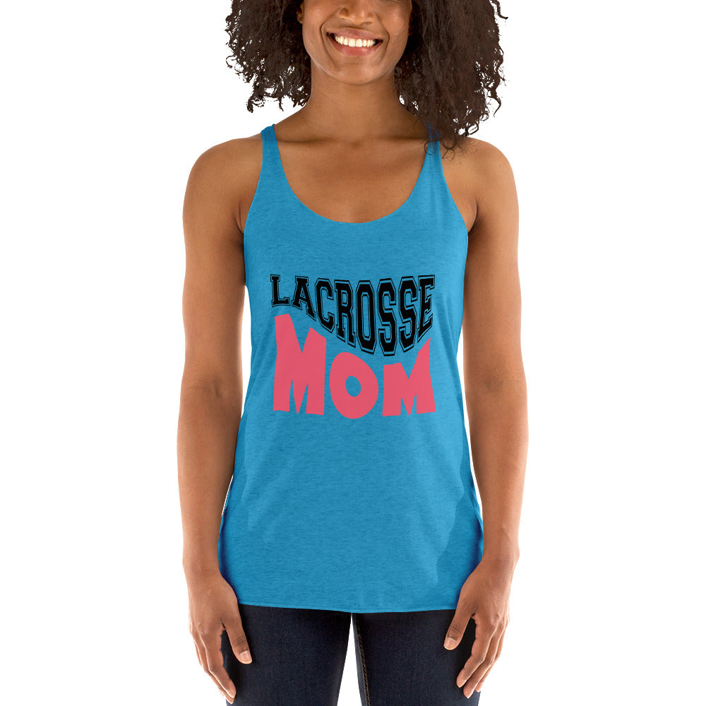 LAXUNIVERSE "LAXMom" Women's Racerback Tank