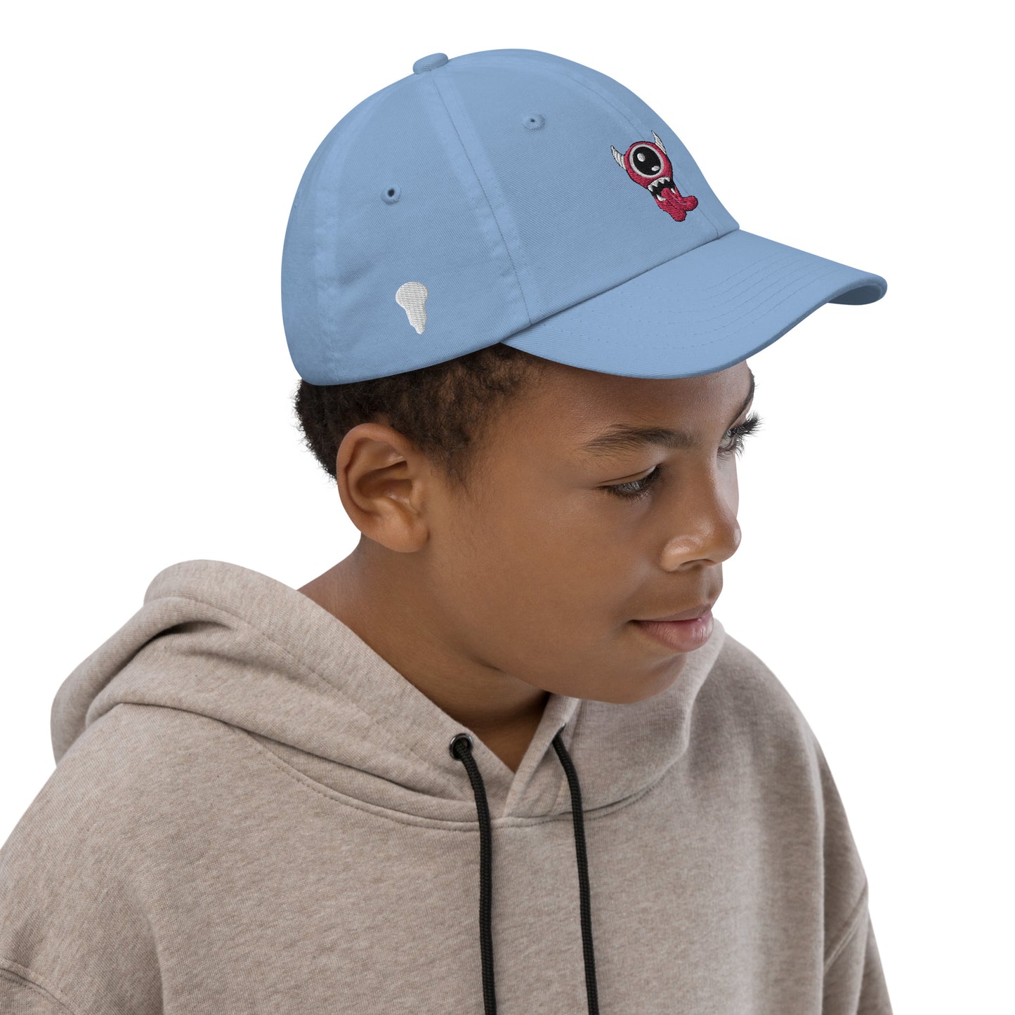 LAXUNIVERSE "Pink Monster Head" Youth baseball cap