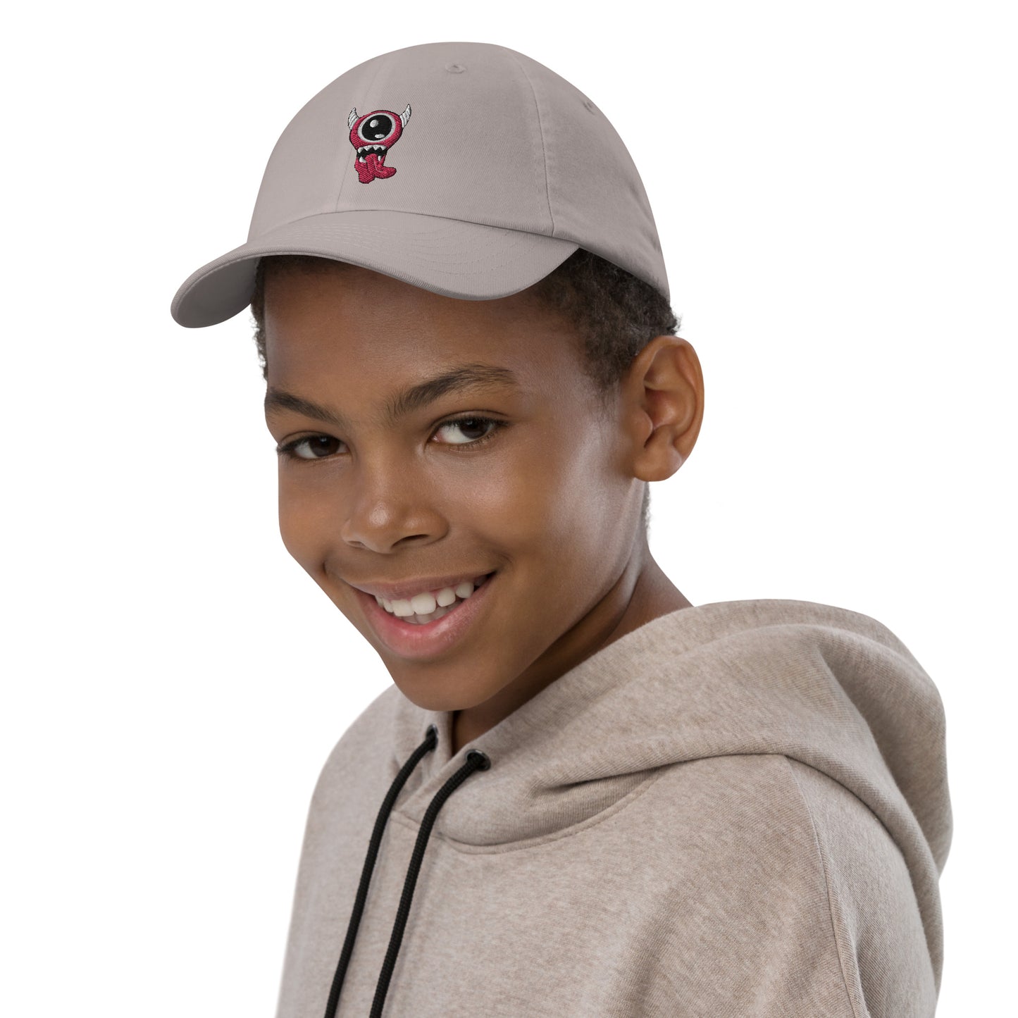 LAXUNIVERSE "Pink Monster Head" Youth baseball cap