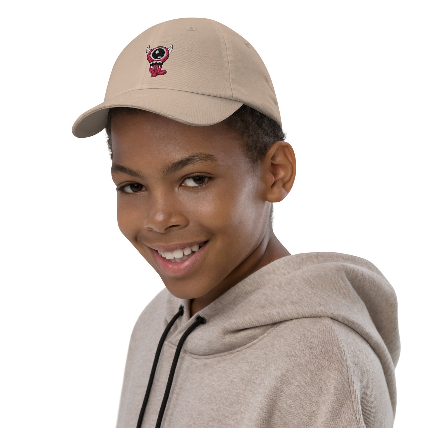 LAXUNIVERSE "Pink Monster Head" Youth baseball cap